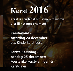 Lees meer over het artikel Uitnodiging: Kerstvieringen in Centrum en Zuidwest