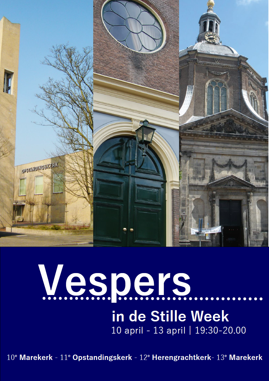 Je bekijkt nu Uitnodiging Vespers in Stille Week