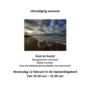 Lees meer over het artikel Uitnodiging seniorenactiviteit 12 februari 2020