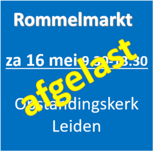 Lees meer over het artikel Rommelmarkt 16 mei 2020