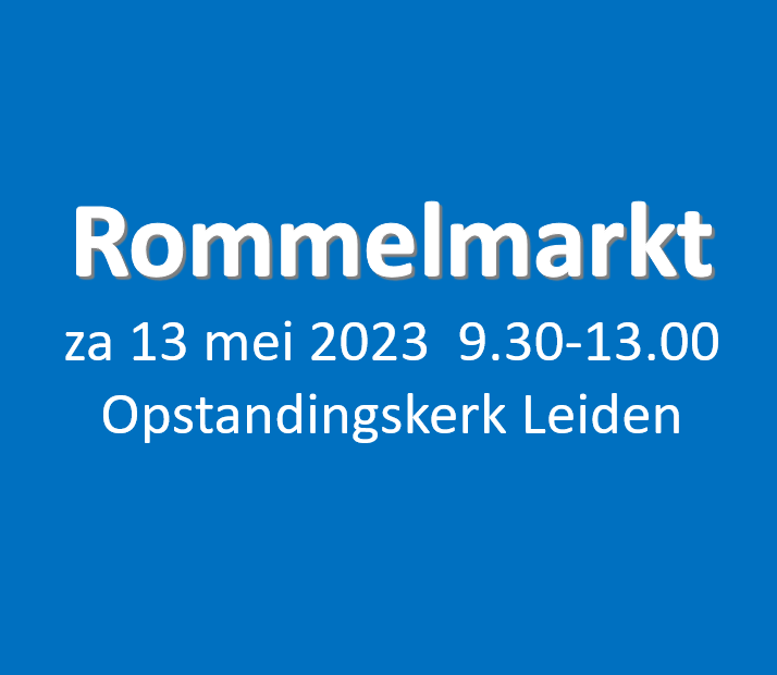 Rommelmarkt 2023: 13 mei 2023