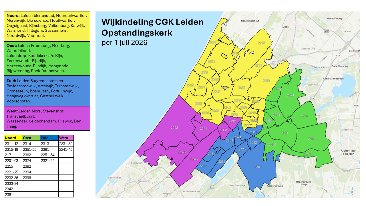 Je bekijkt nu Wijkindeling per 1 juli 2026